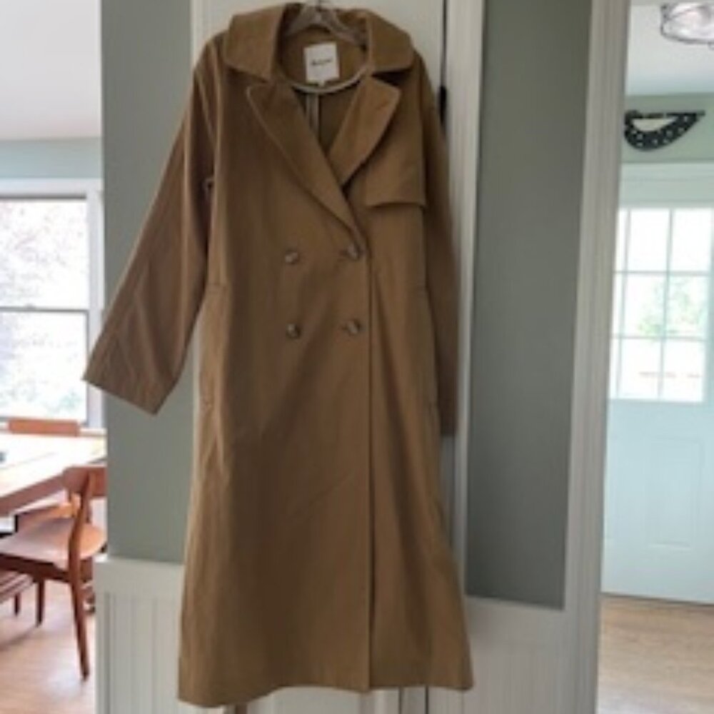 Madewell Double Breasted Signature Trench Coat - Size S